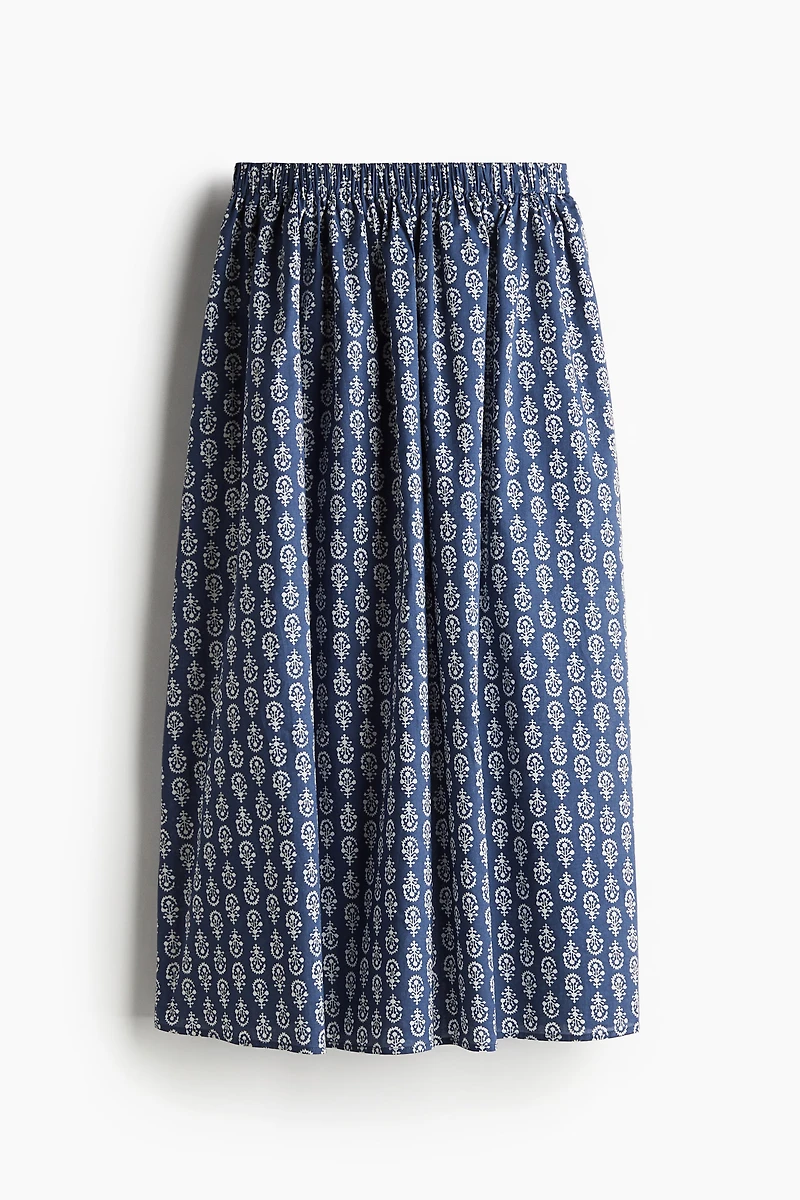 Flared Maxi Skirt