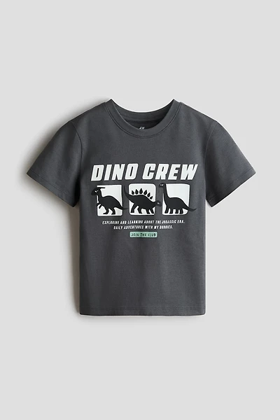 Printed Cotton T-Shirt