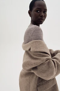 Haut en tricot de laine fin