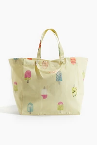 Patterned Beach Bag