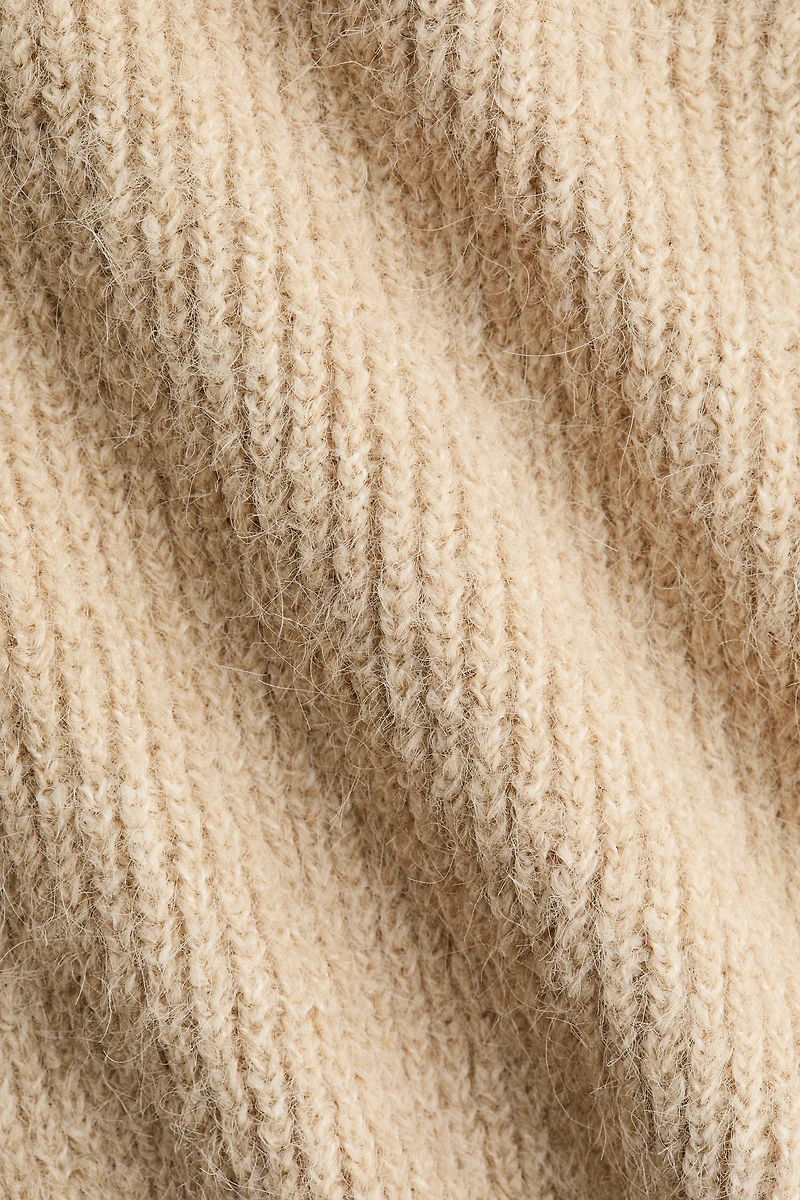 Rib-Knit Sweater