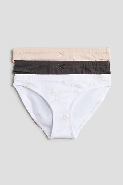 Lot de 3 culottes en coton