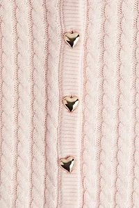 Cable-Knit Cardigan