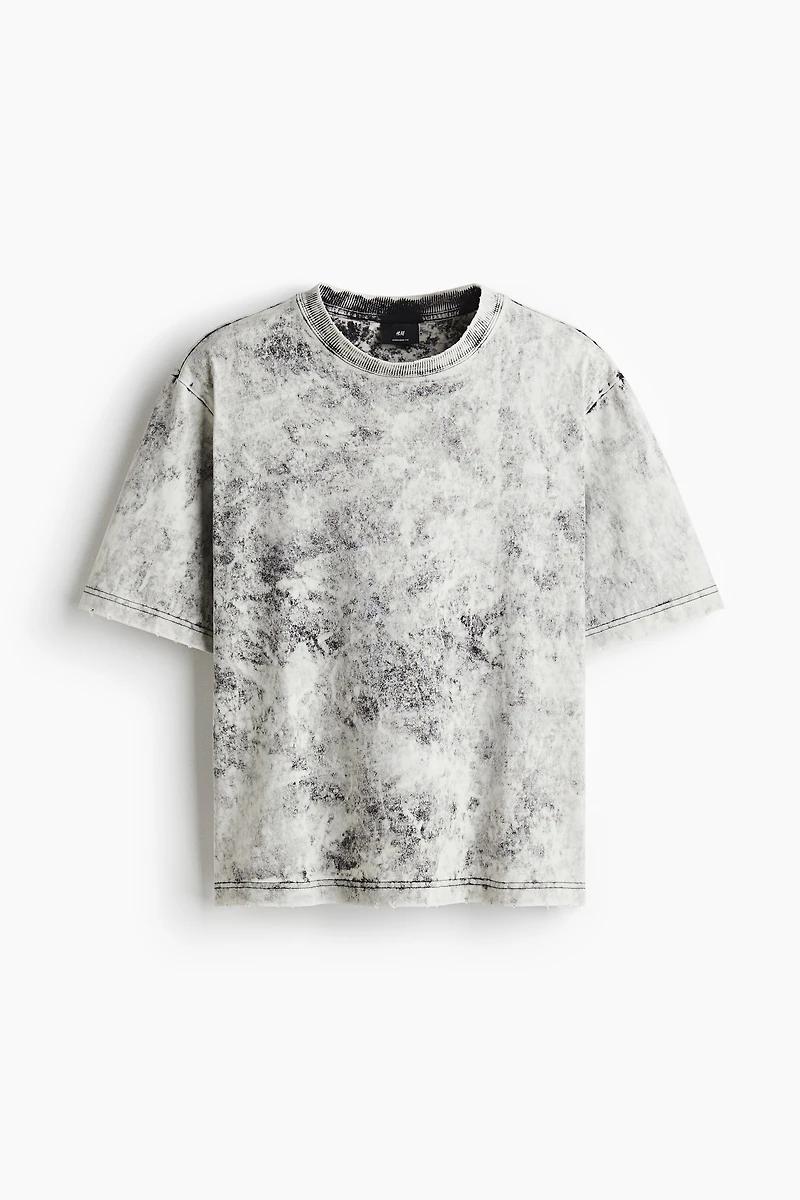 T-shirt court coupe très grande