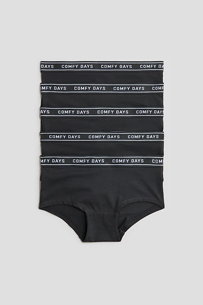 5-Pack Cotton Hipster Briefs