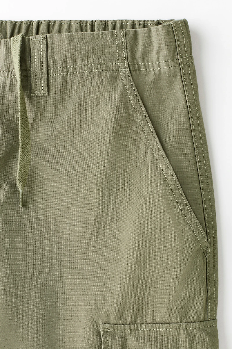 Pantalon cargo décontracté en coton