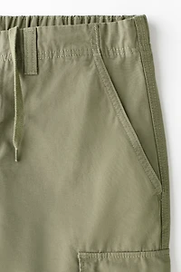 Pantalon cargo décontracté en coton