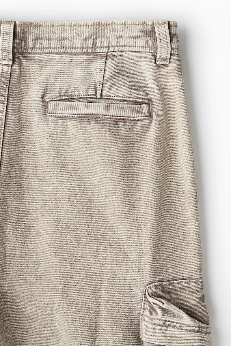 Regular-Fit Twill Cargo Pants