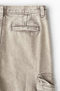 Regular-Fit Twill Cargo Pants