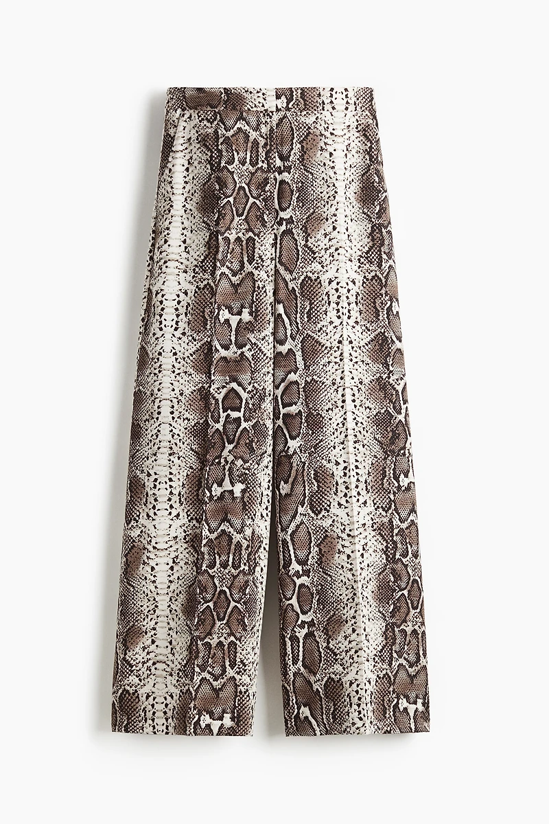 Wide-Leg Dress Pants