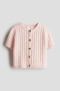 Cable-Knit Cardigan