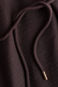 Tie-Detail Tunic Dress