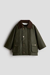 Veste en coton ciré