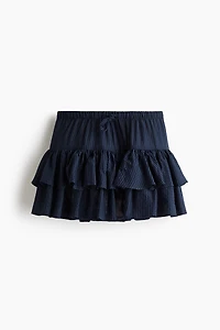 Tiered Drawstring Skirt
