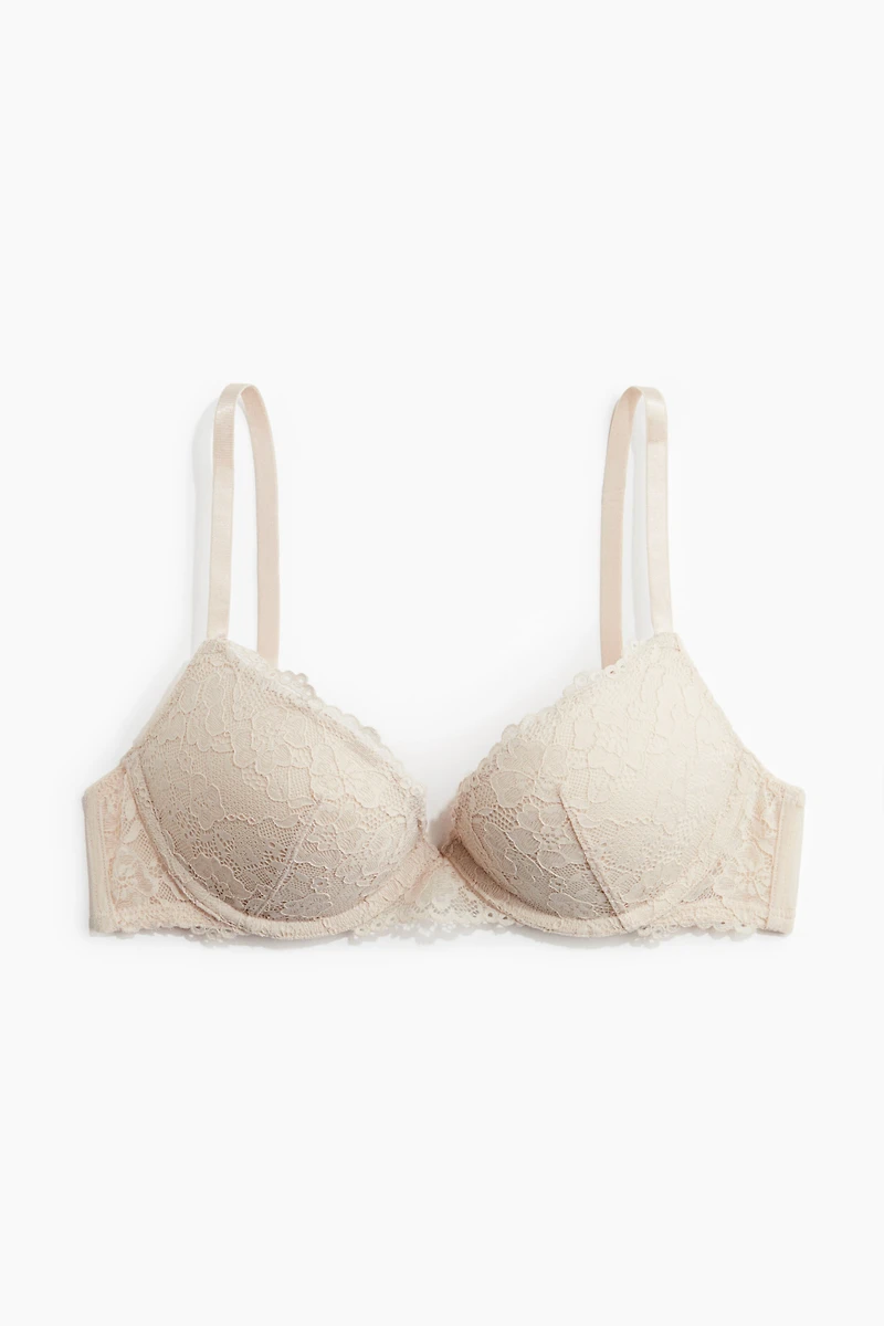 Soutien-gorge super pigeonnant en dentelle