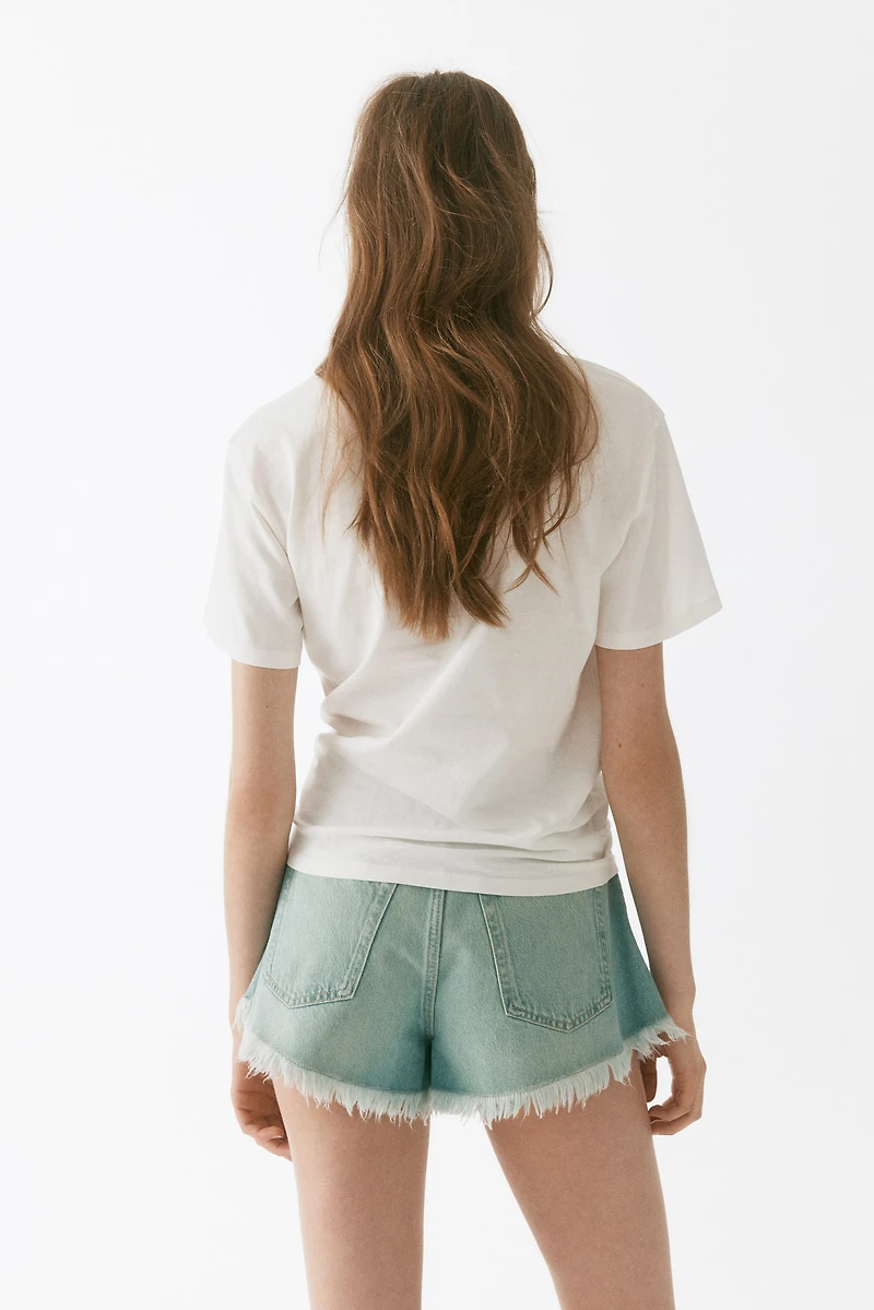 T-shirt avec appliqués