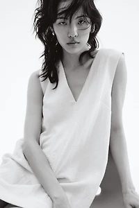 V-Neck Shift Dress