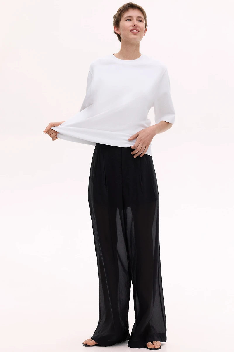 Boxy Interlock T-Shirt