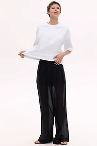 Boxy Interlock T-Shirt