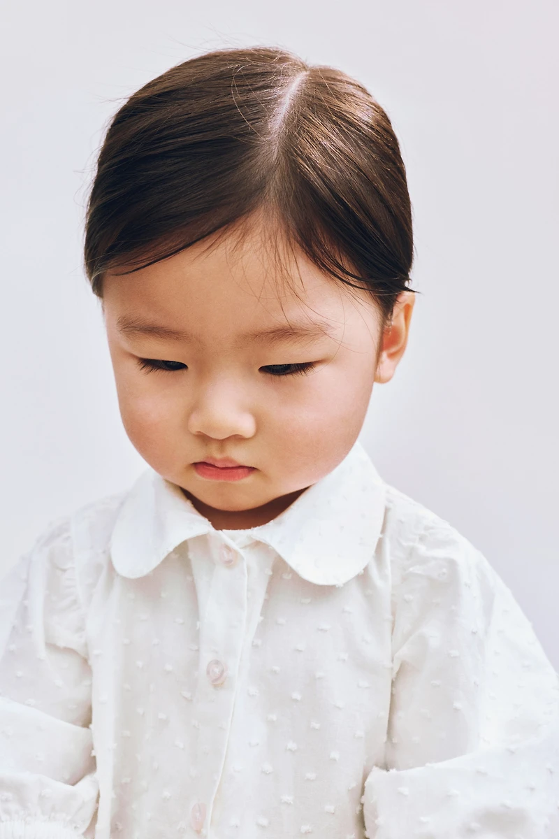 Plumeti Cotton Blouse