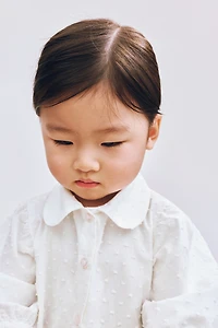 Plumeti Cotton Blouse