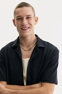 Regular-Fit Jersey Resort Shirt