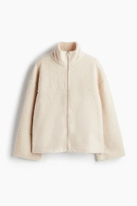 Veste à fermeture éclair en polar