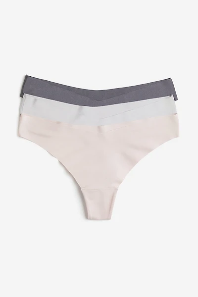 3-pack Invisible Thong Briefs