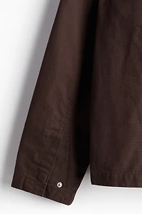 Regular Fit Canvas Jacket