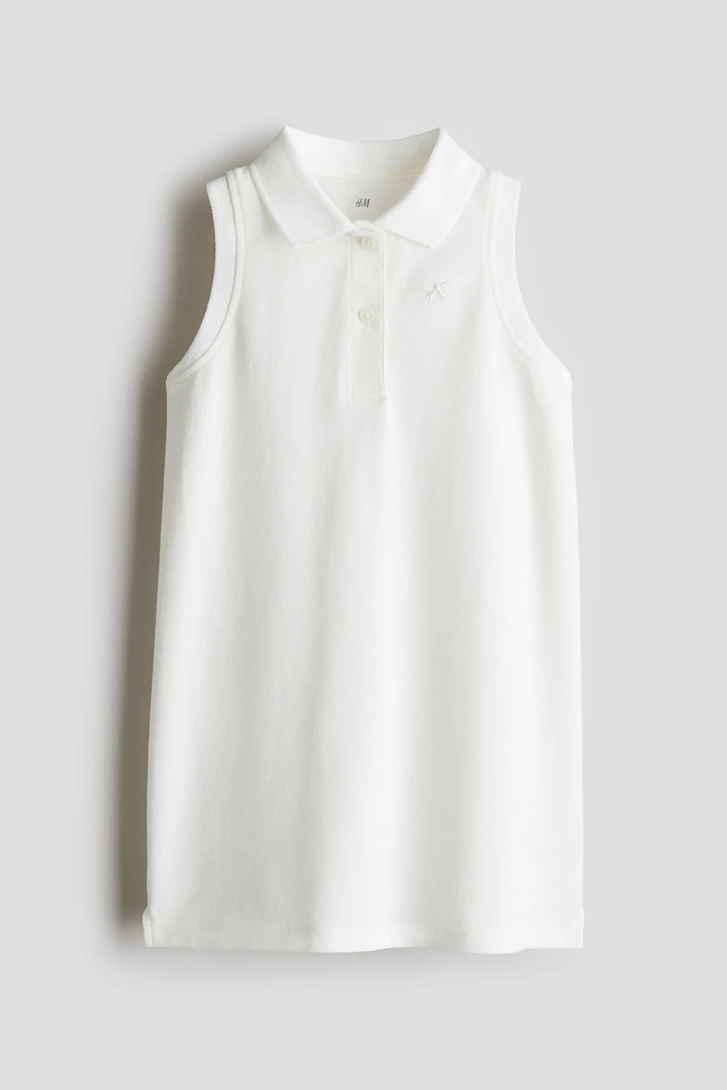 A-Line Piqué Dress