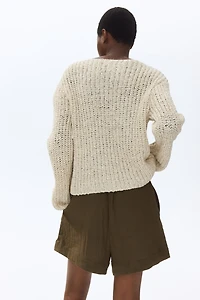 Short avec cordon de serrage