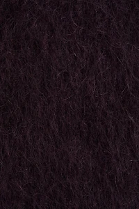 Mohair-Blend Scarf-Collar Top