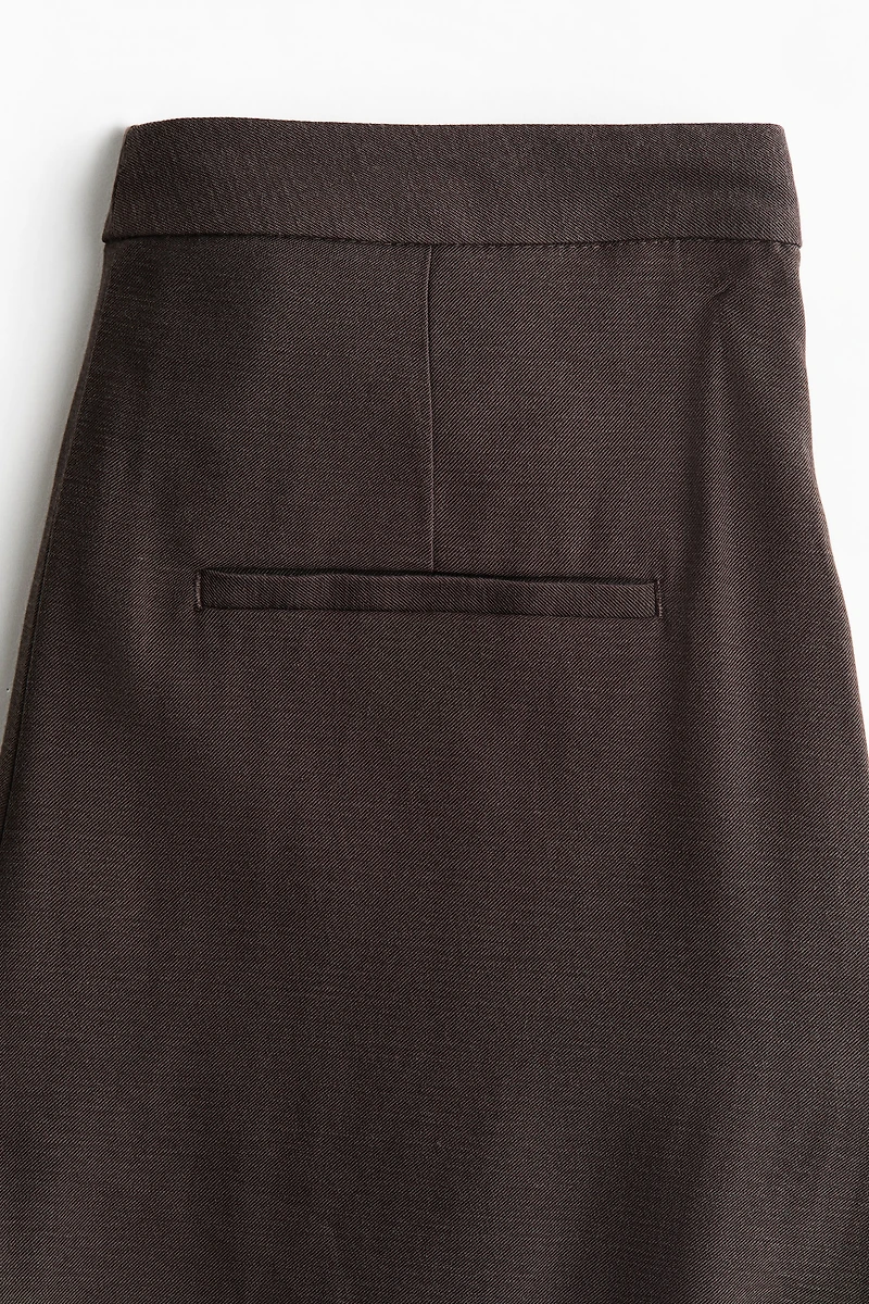 Wrap-Detail Balloon-Leg Pants