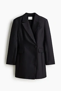 Robe veston à fermeture croisée