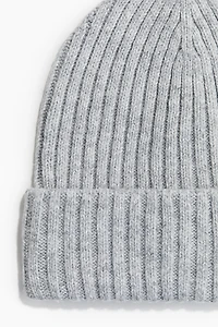 Rib-Knit Beanie