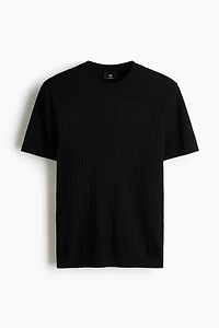 Slim-Fit Knit T-Shirt