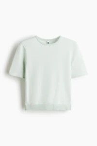Fine-Knit T-Shirt