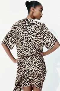 Robe tunique en viscose