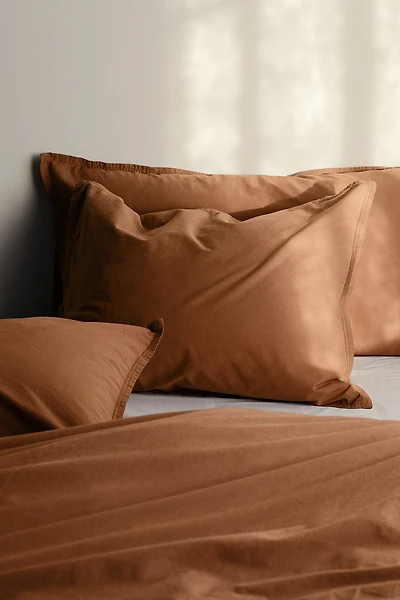 Washed Cotton Pillowcase