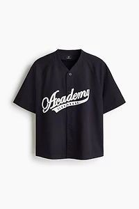 Relaxed-Fit Cotton Baseball Shirt
