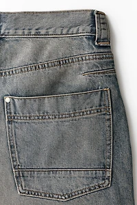 Short Super ample en denim