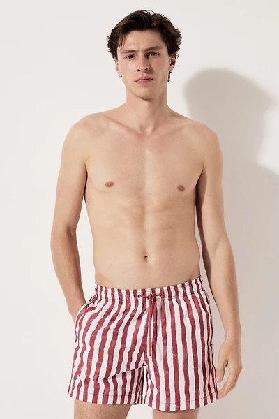Patterned Swim Shorts