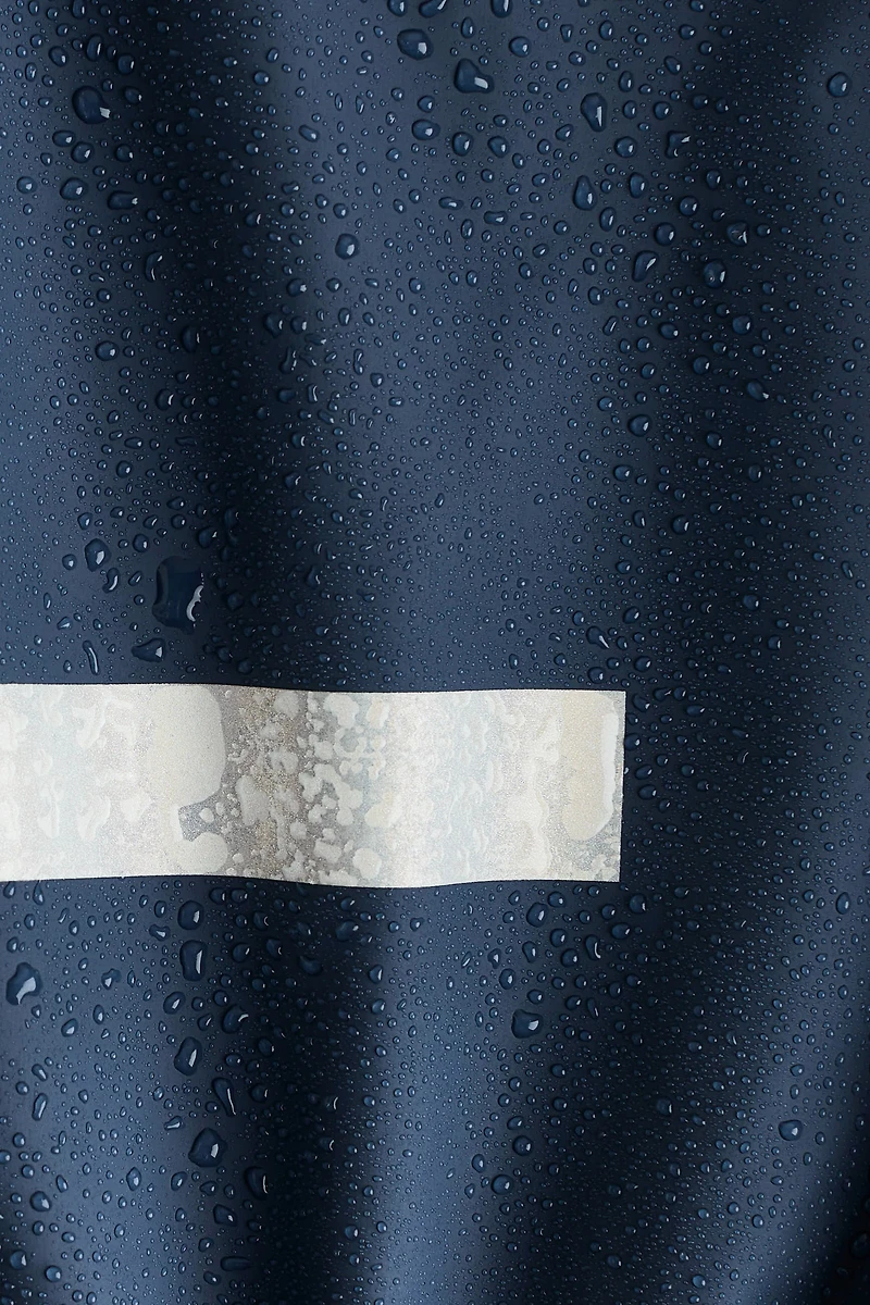 Fleece-Lined Rain Jacket
