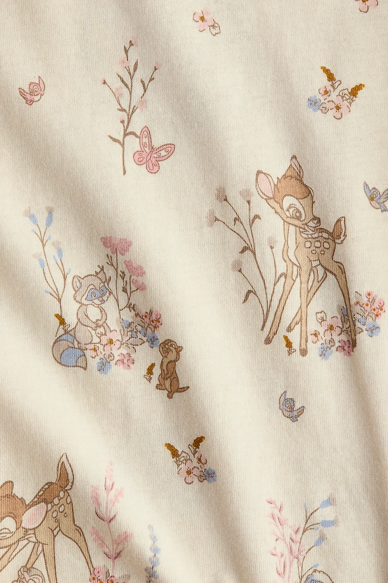 Robe imprimée en jersey de coton
