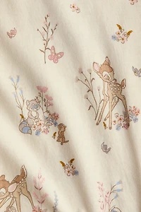 Robe imprimée en jersey de coton