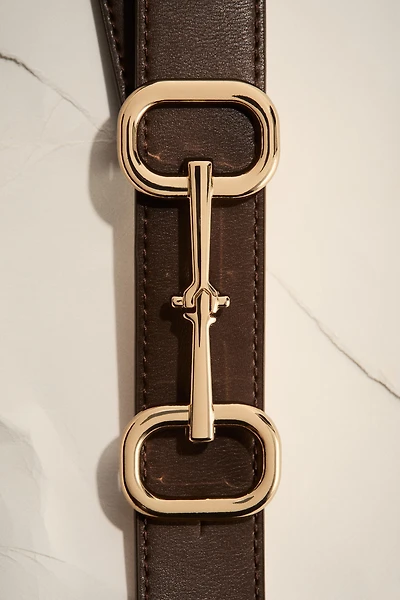 Ceinture en tissu enduit