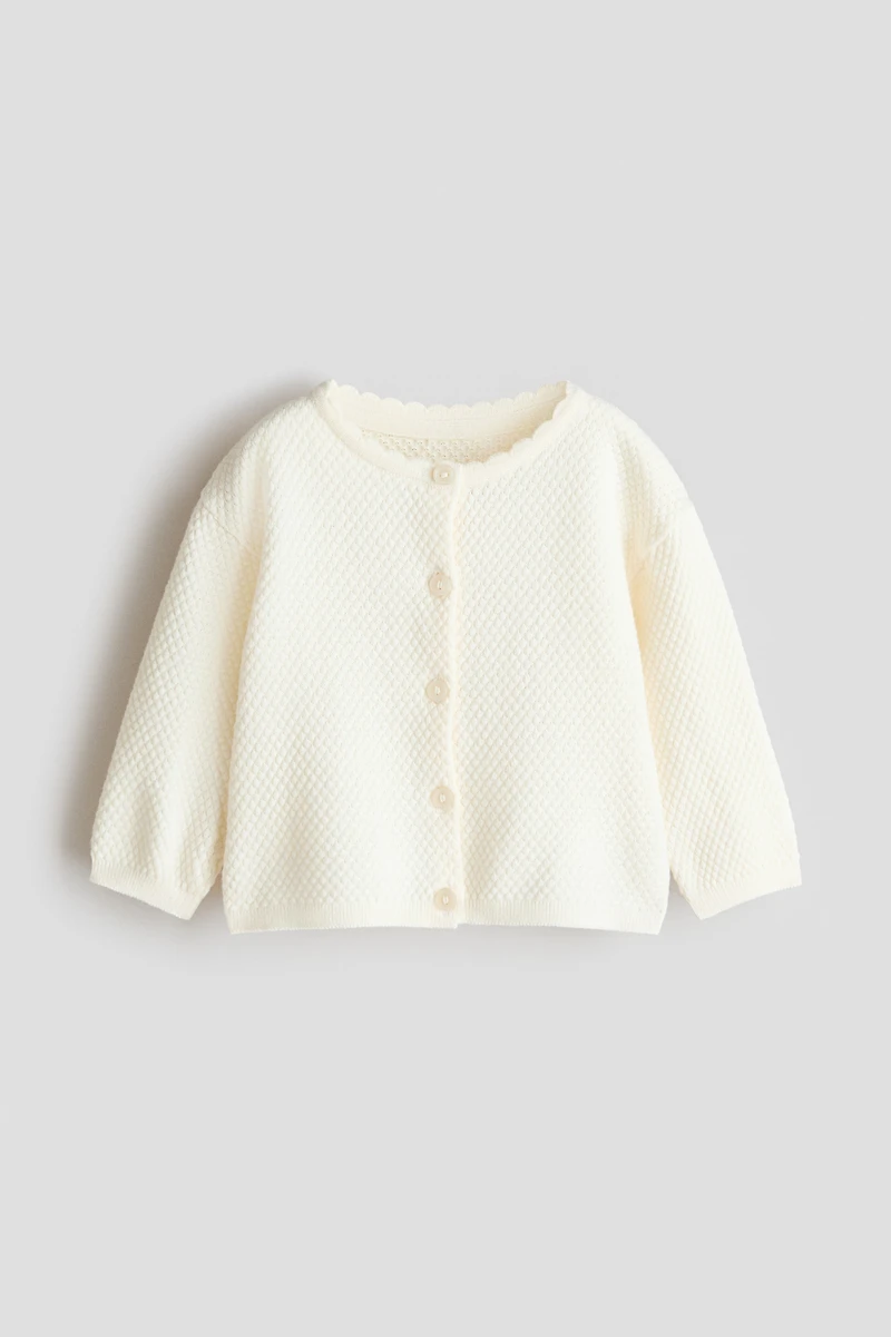 Chandail en tricot de coton texturé