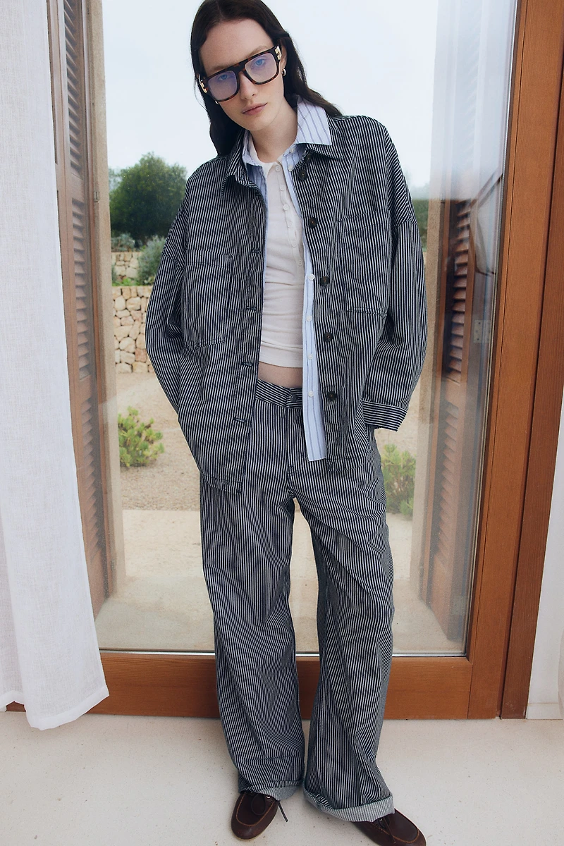 Wide-cut Jeans