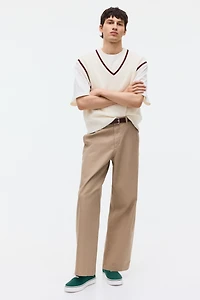 Loose-Fit Cotton Chinos
