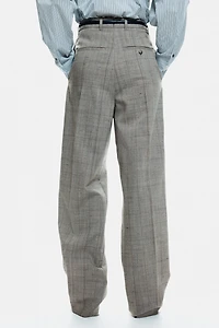 Wool-Blend Dress Pants